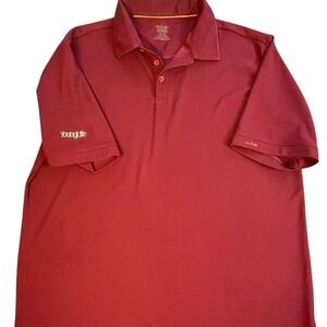 Burgundy Young Life oobe XL Men's polo shirt